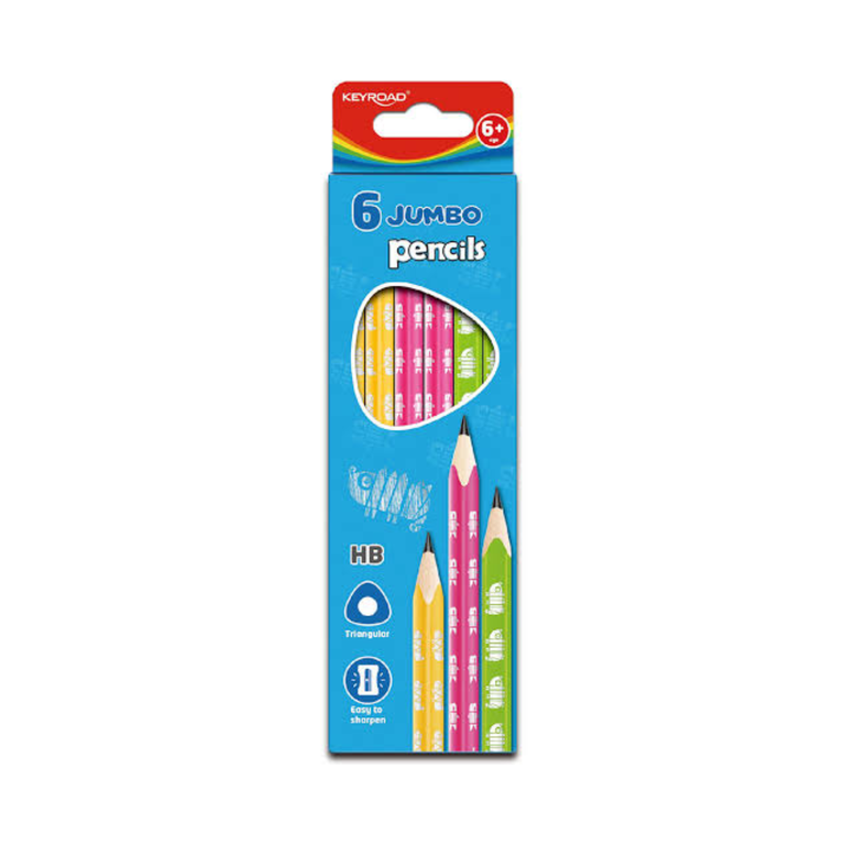 Keyroad Jumbo Pencil 1X6 KR971720